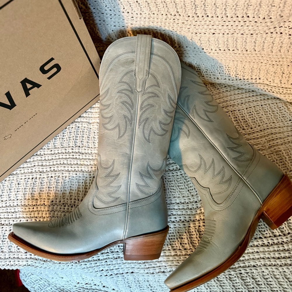 Tecovas Annie Slate Blue - Picture 2 of 6